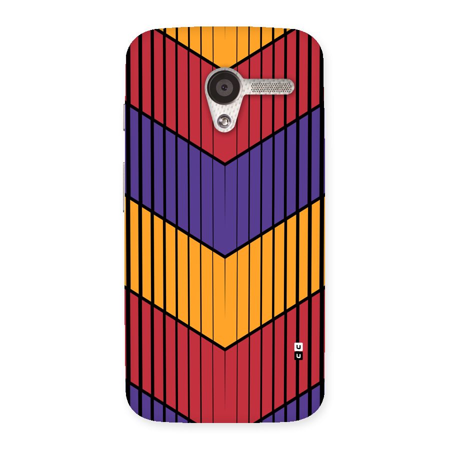 Angular Stripes Back Case for Moto X