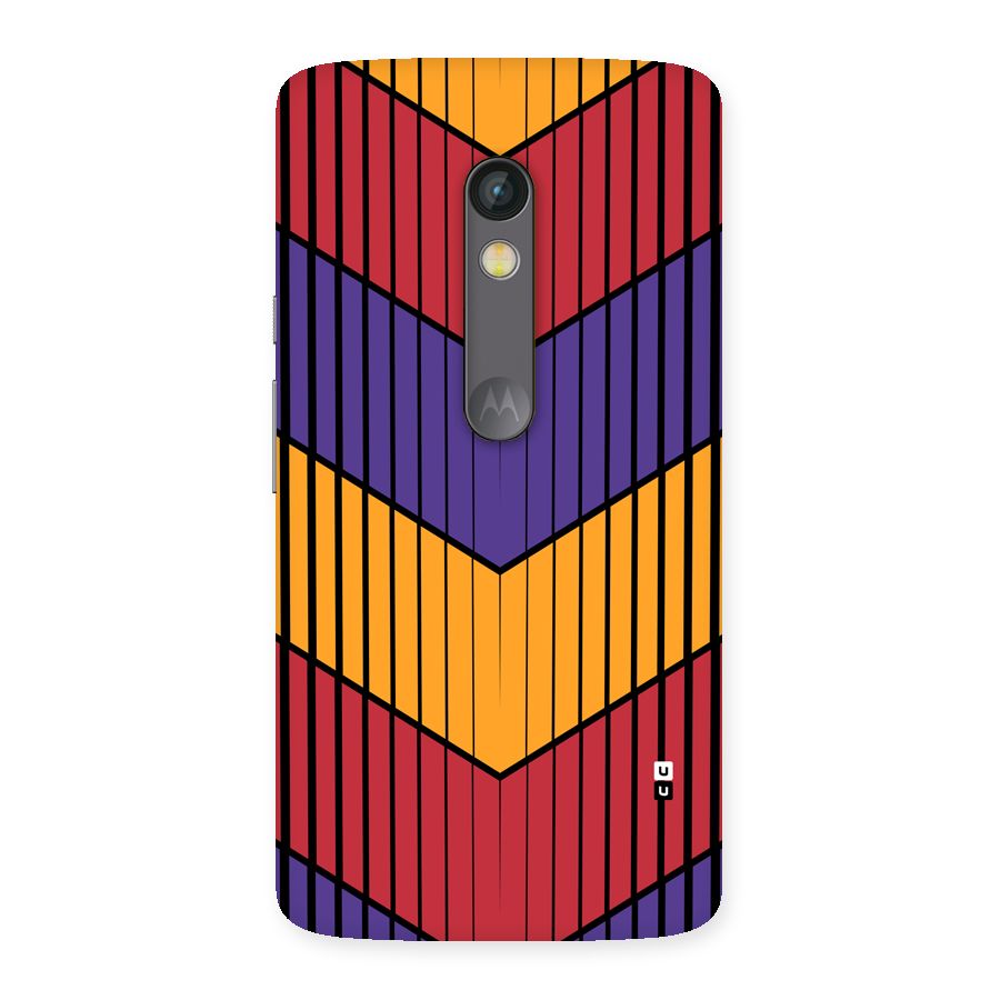 Angular Stripes Back Case for Moto X Play