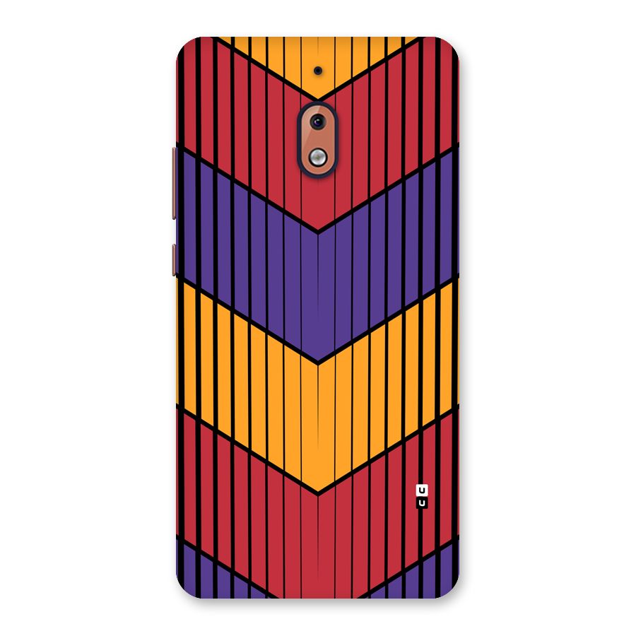 Angular Stripes Back Case for Nokia 2.1