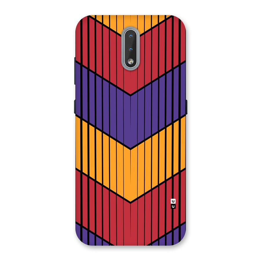 Angular Stripes Back Case for Nokia 2.3