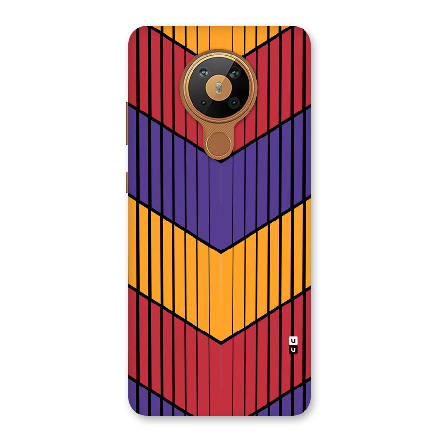 Angular Stripes Back Case for Nokia 5.3