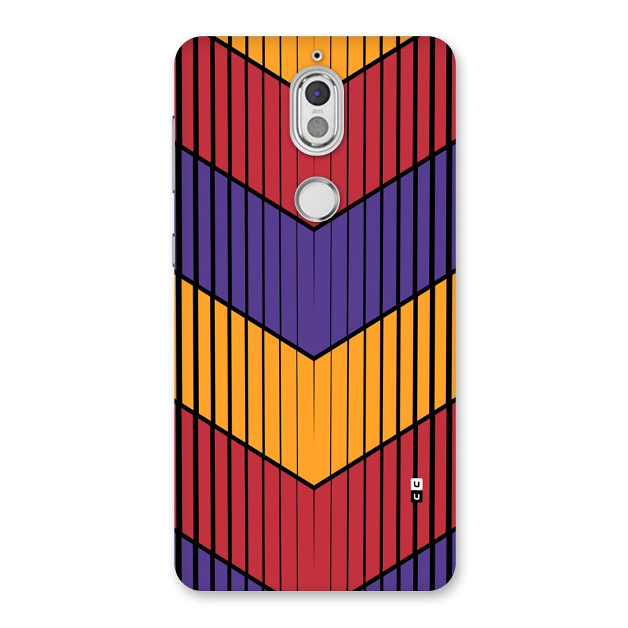 Angular Stripes Back Case for Nokia 7