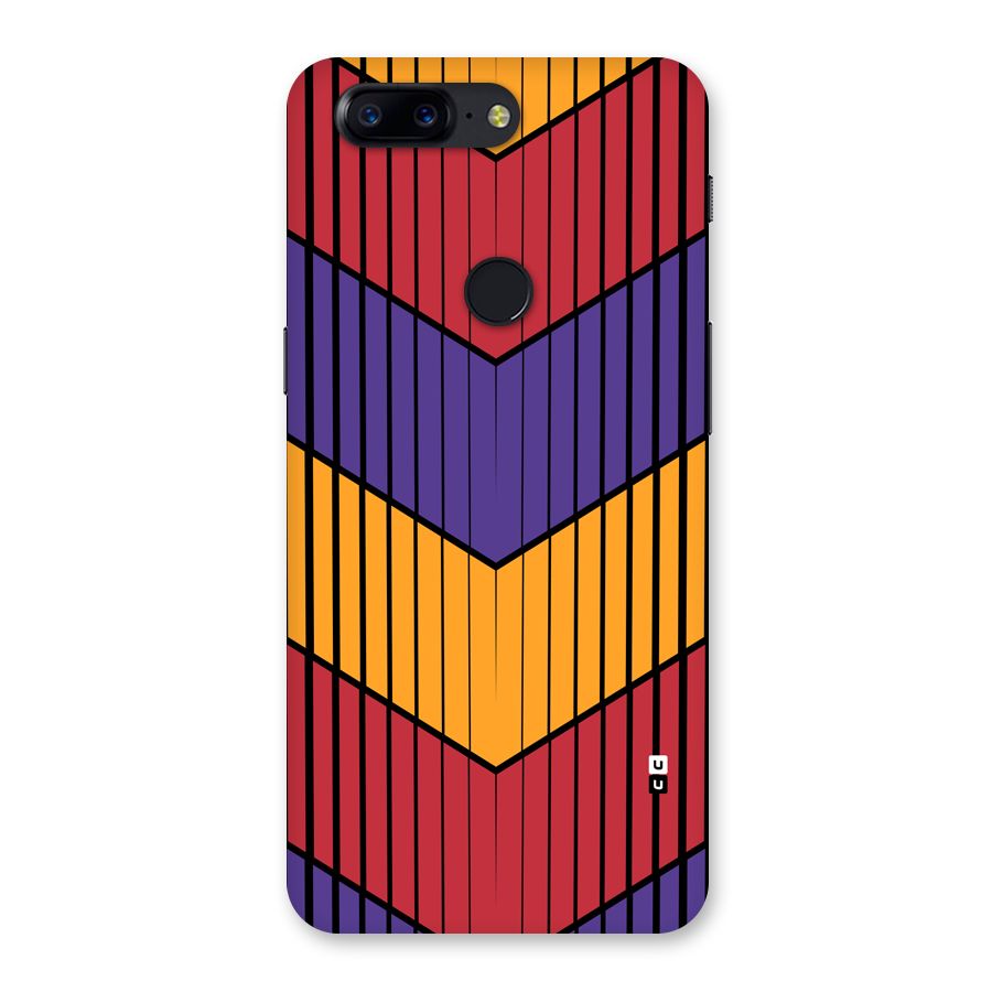 Angular Stripes Back Case for OnePlus 5T