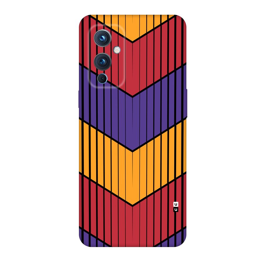 Angular Stripes Back Case for OnePlus 9