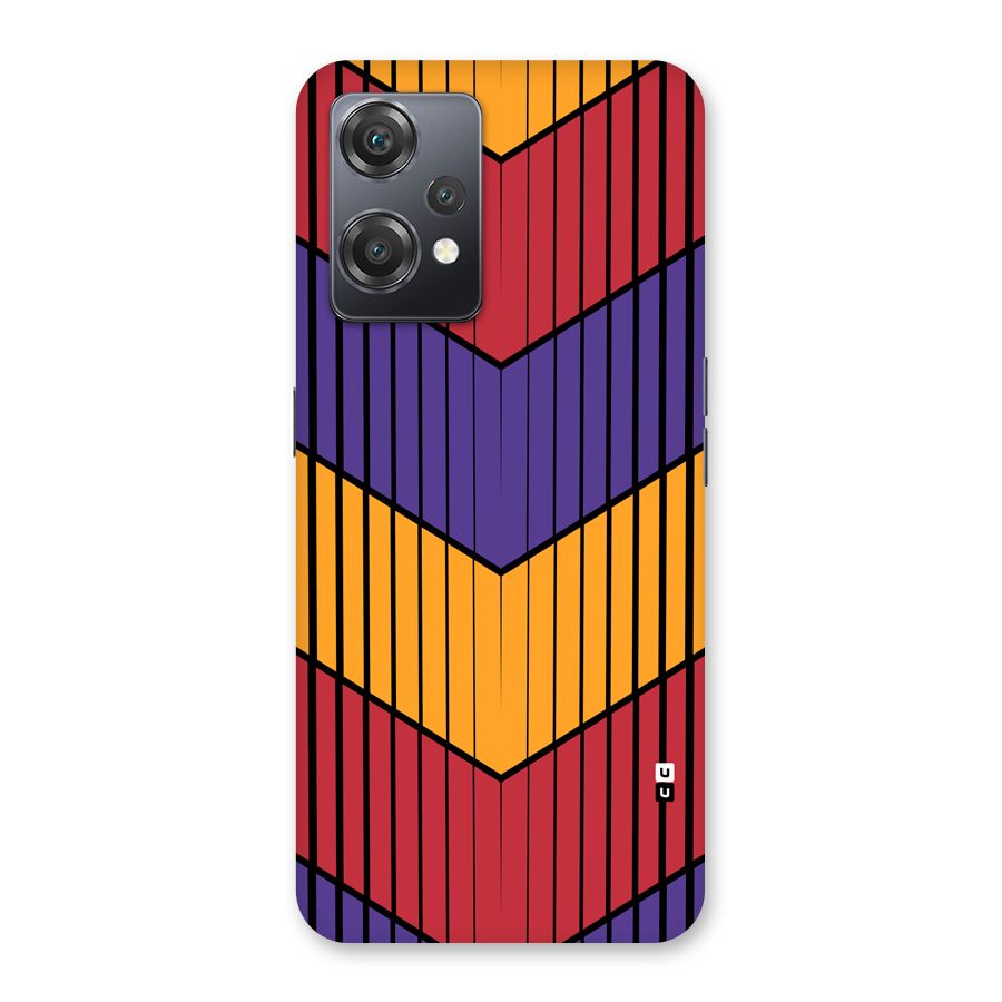 Angular Stripes Back Case for OnePlus Nord CE 2 Lite 5G