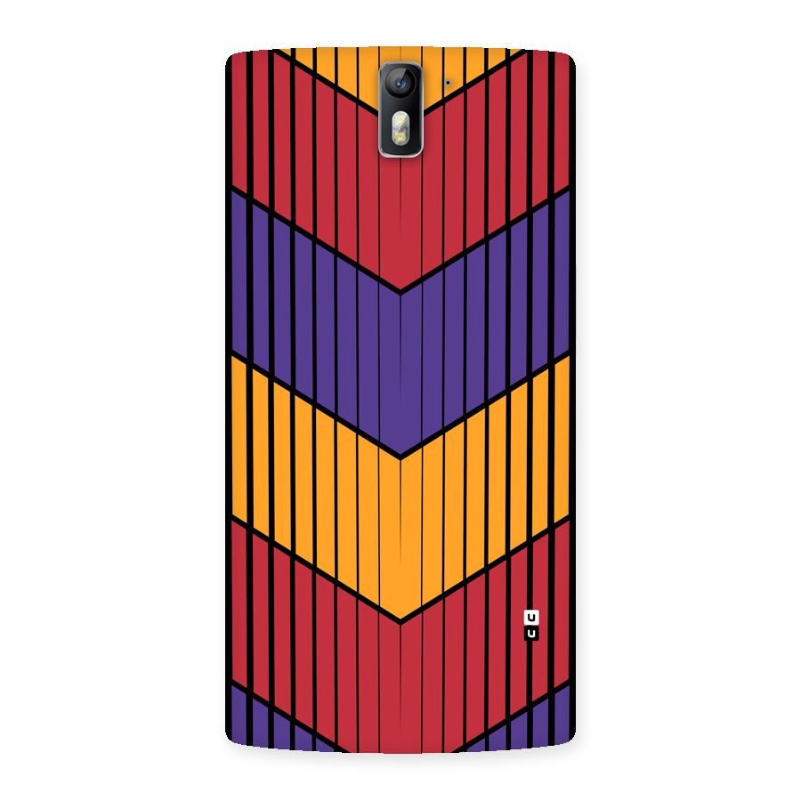 Angular Stripes Back Case for OnePlus One
