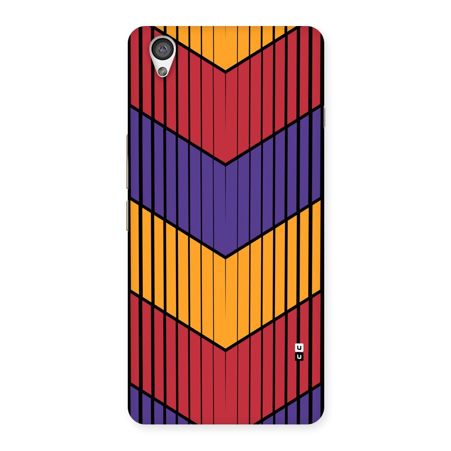 Angular Stripes Back Case for OnePlus X