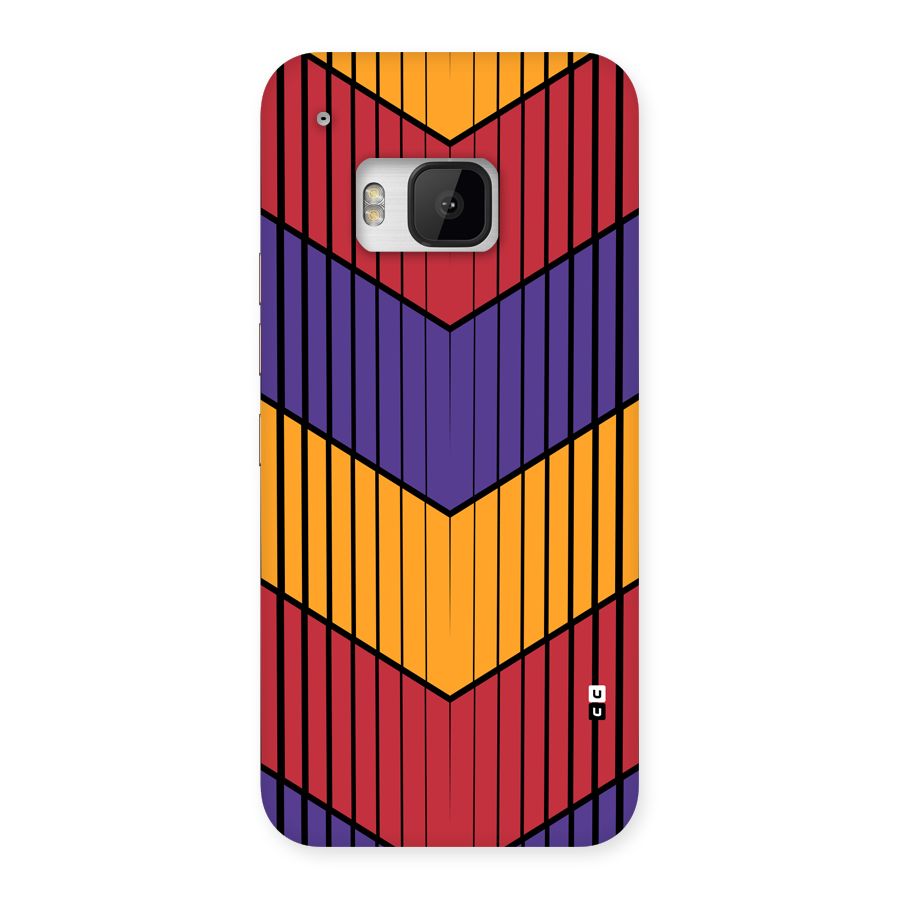 Angular Stripes Back Case for One M9
