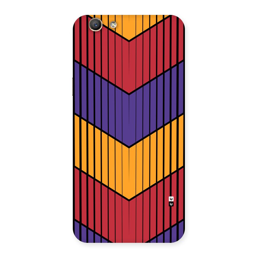 Angular Stripes Back Case for Oppo A59