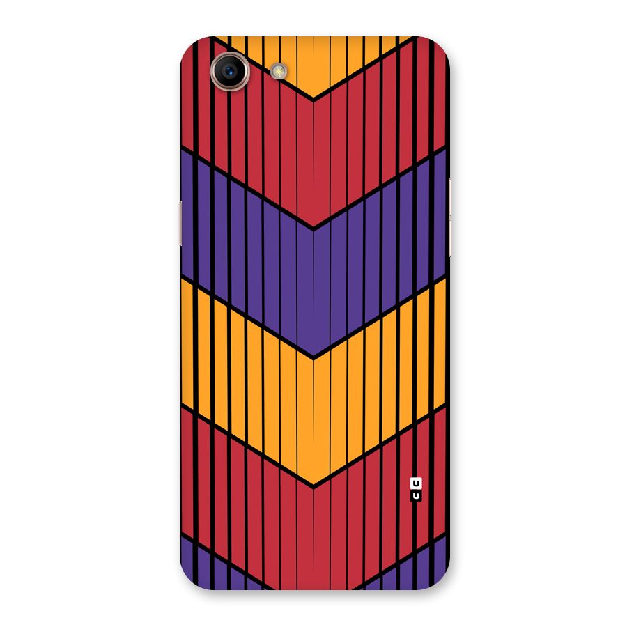 Angular Stripes Back Case for Oppo A83 (2018)