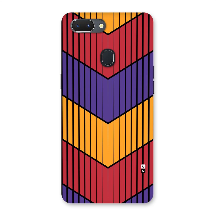 Angular Stripes Back Case for Realme 2