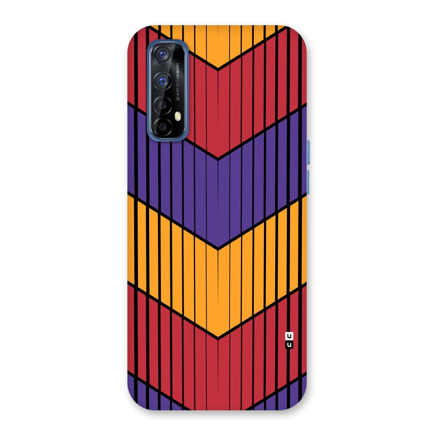 Angular Stripes Back Case for Realme 7