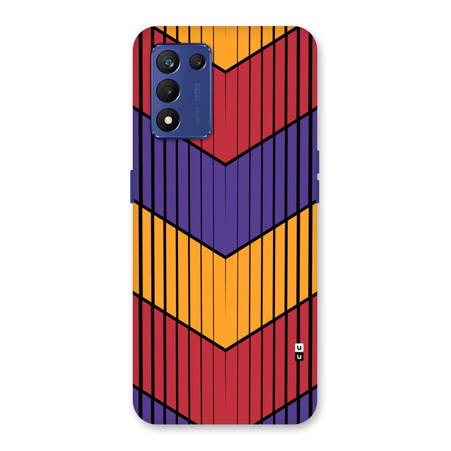 Angular Stripes Back Case for Realme 9 5G Speed