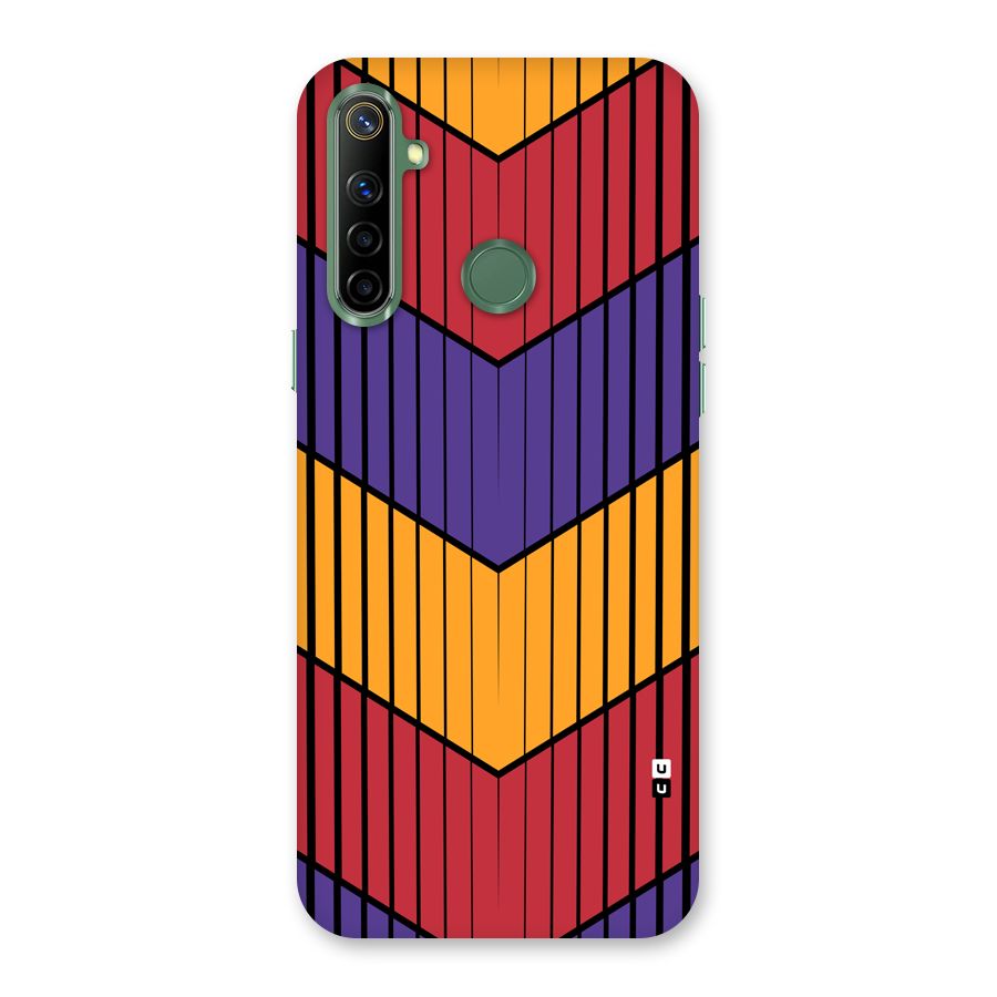 Angular Stripes Back Case for Realme Narzo 10