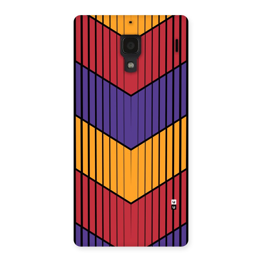 Angular Stripes Back Case for Redmi 1s