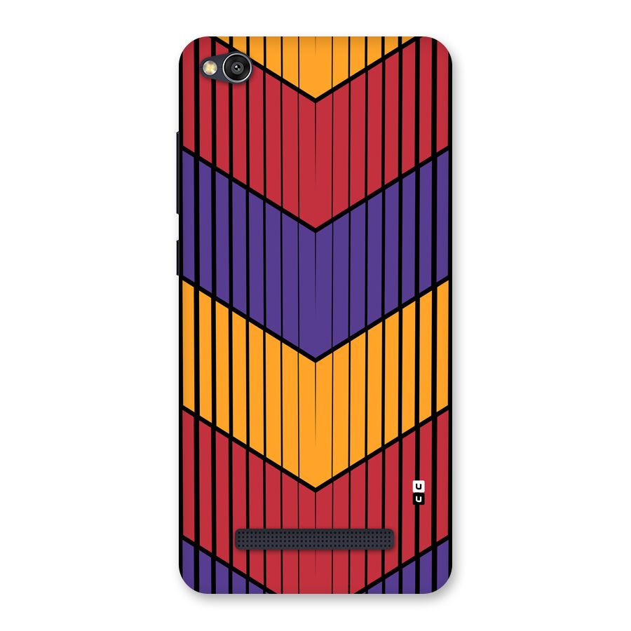 Angular Stripes Back Case for Redmi 4A