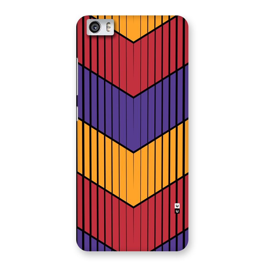 Angular Stripes Back Case for Redmi Mi 5