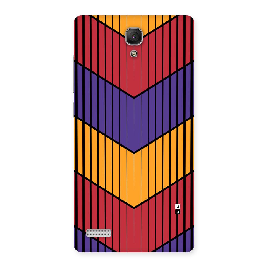 Angular Stripes Back Case for Redmi Note