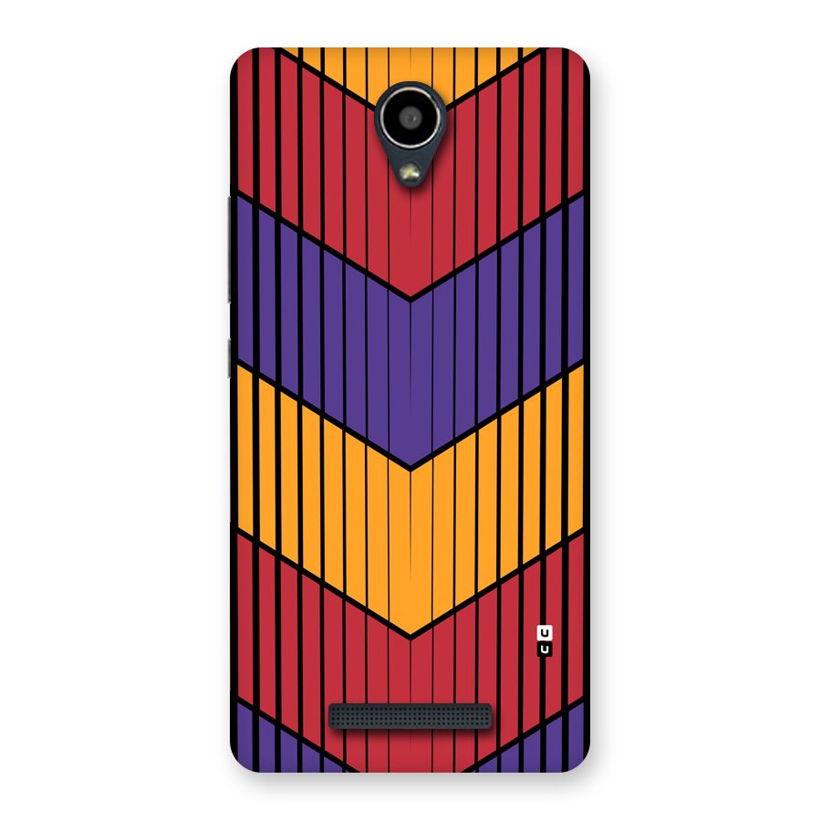 Angular Stripes Back Case for Redmi Note 2