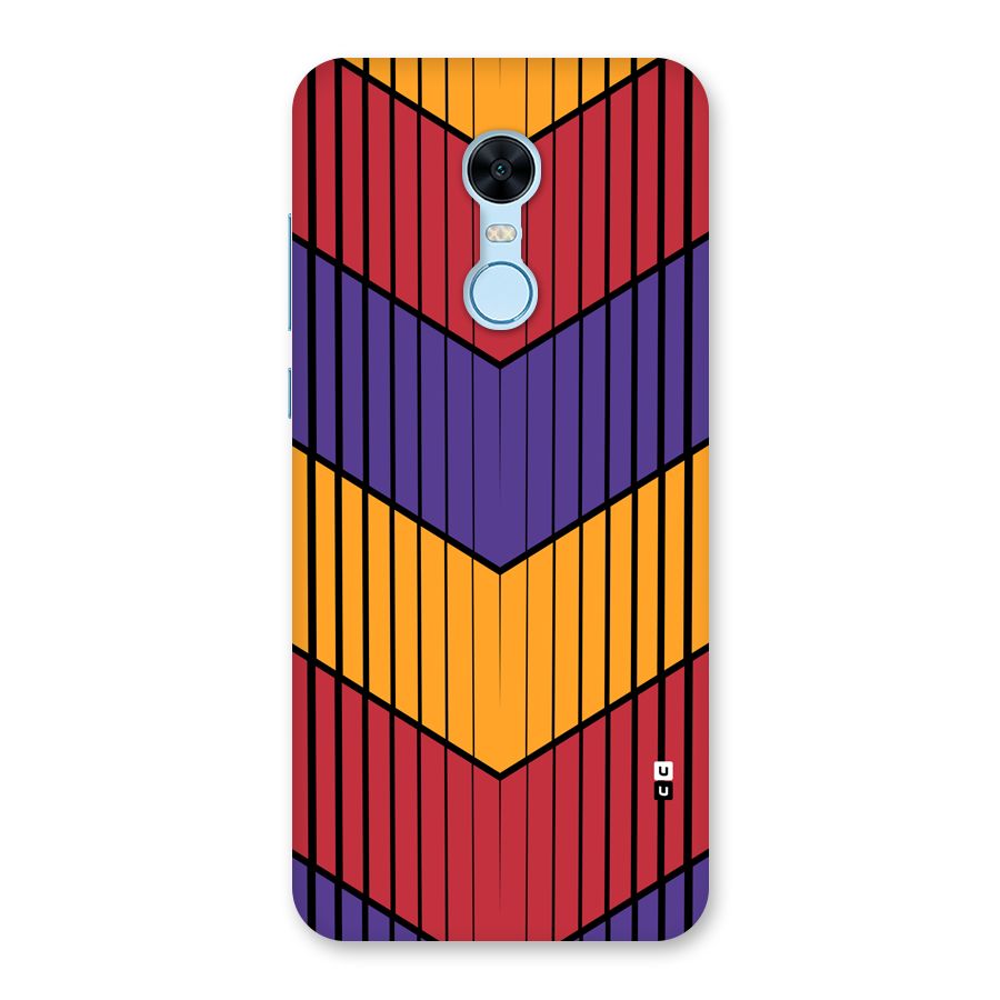 Angular Stripes Back Case for Redmi Note 5