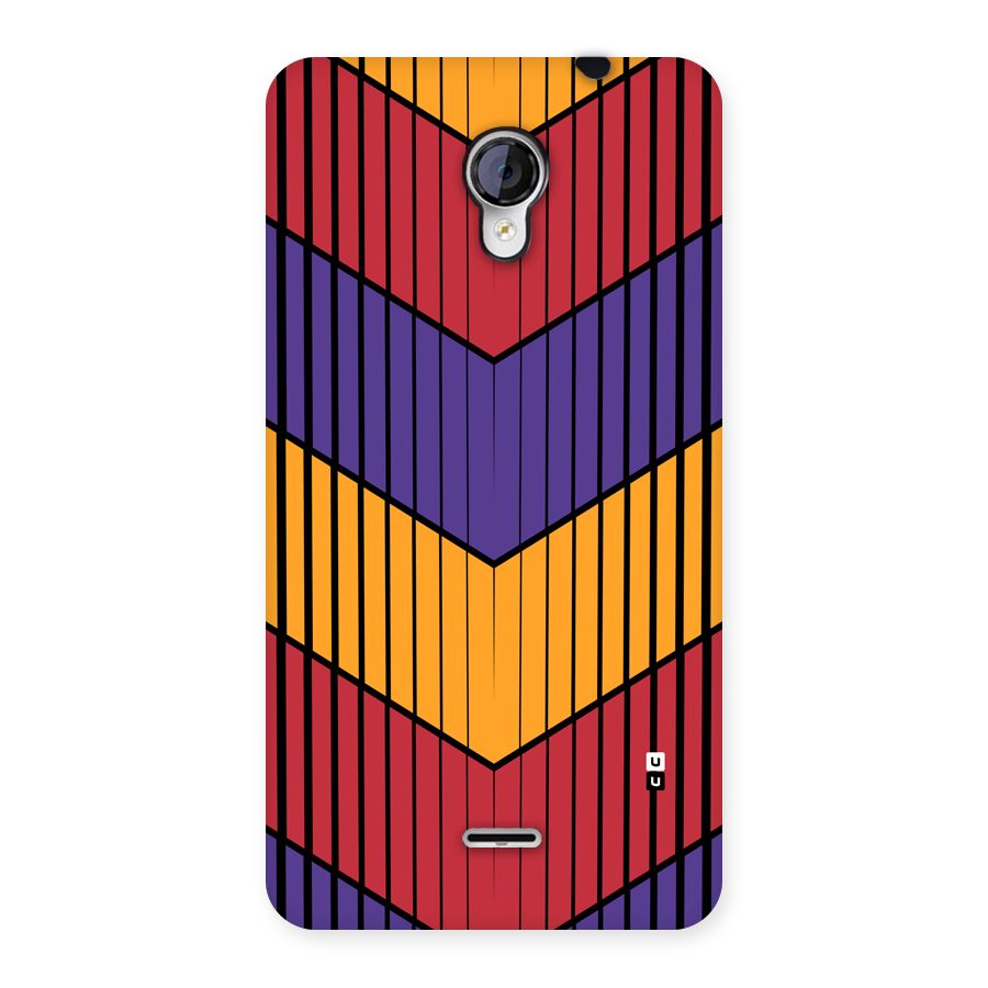Angular Stripes Back Case for Unite 2 A106