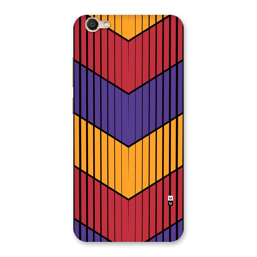 Angular Stripes Back Case for Vivo V5
