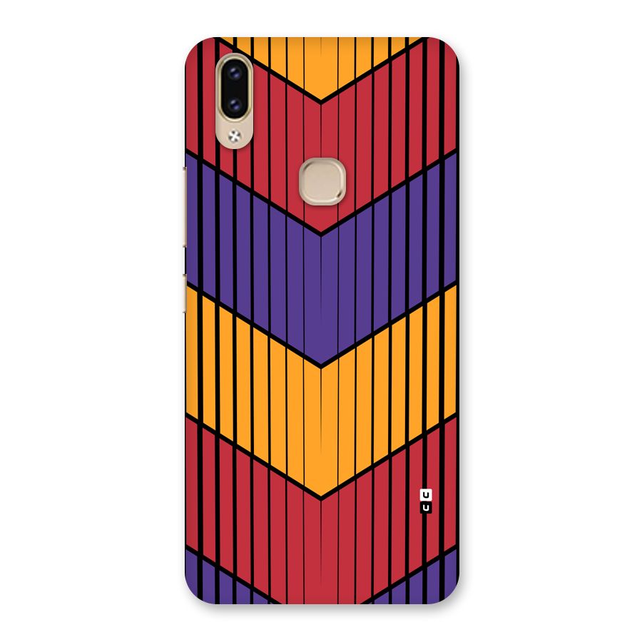 Angular Stripes Back Case for Vivo V9