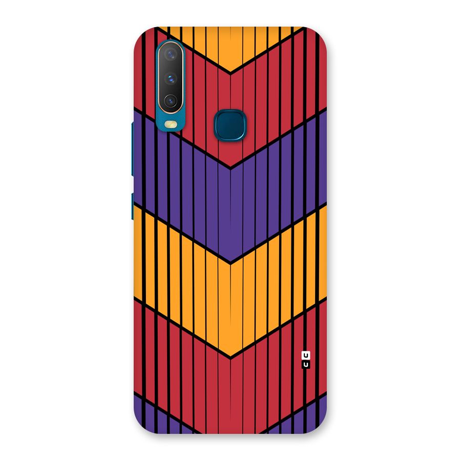 Angular Stripes Back Case for Vivo Y11