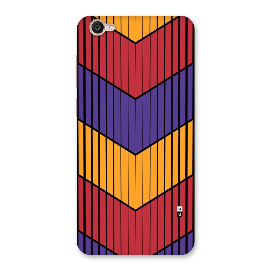 Angular Stripes Back Case for Vivo Y55s