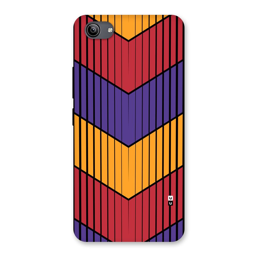 Angular Stripes Back Case for Vivo Y81i