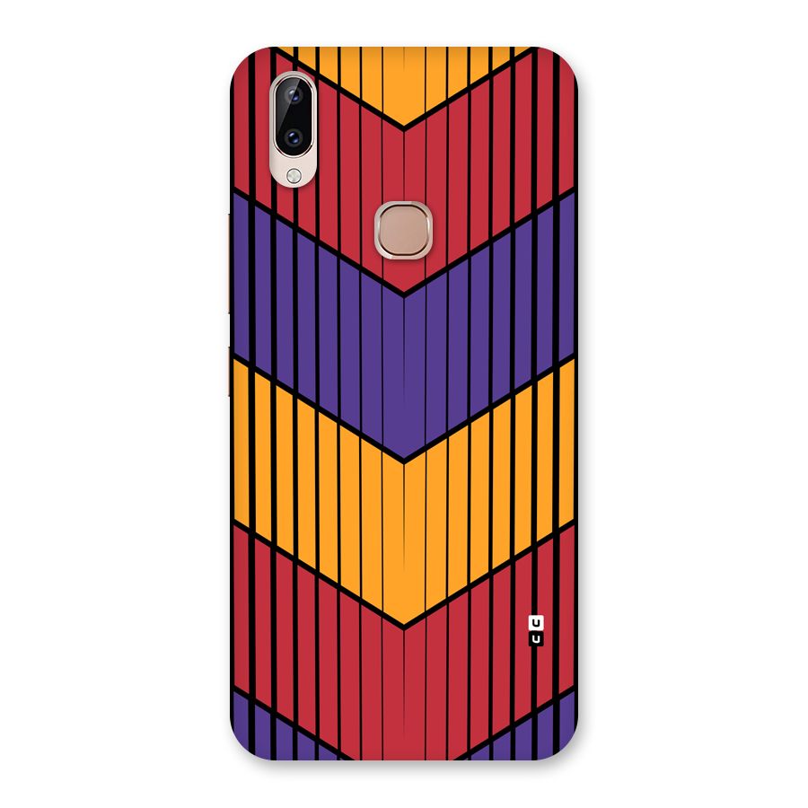 Angular Stripes Back Case for Vivo Y83 Pro