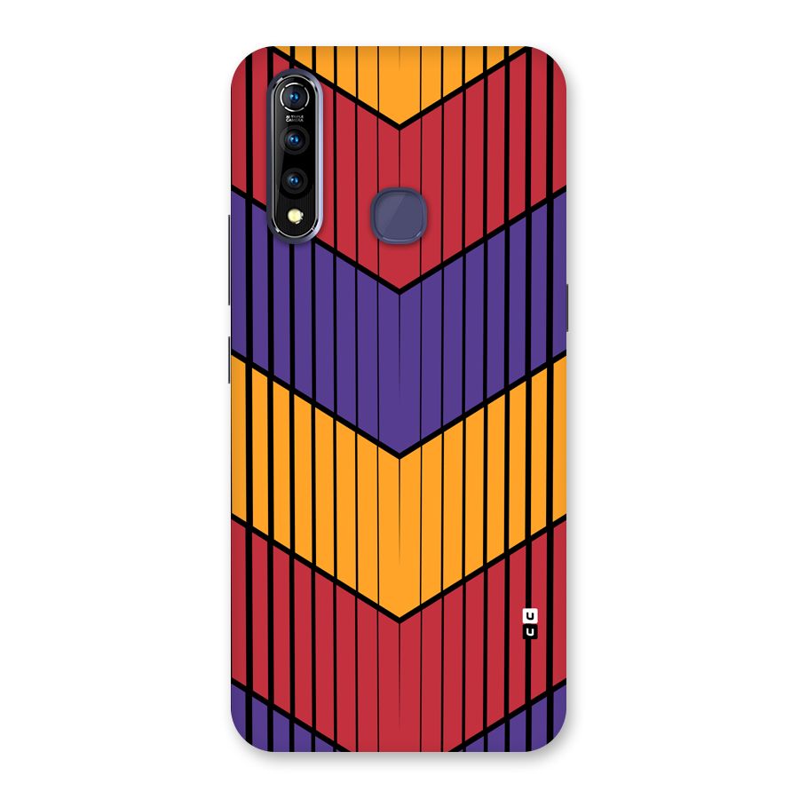 Angular Stripes Back Case for Vivo Z1 Pro