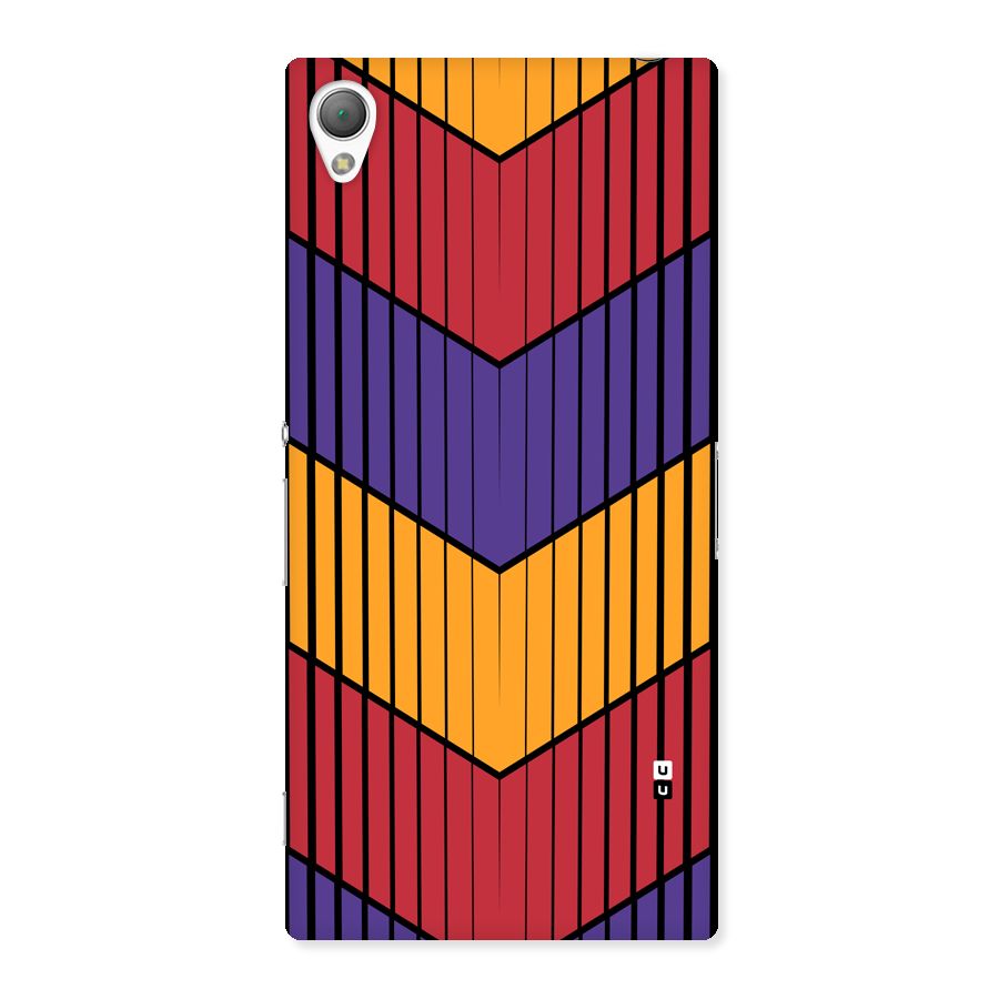 Angular Stripes Back Case for Xperia Z3