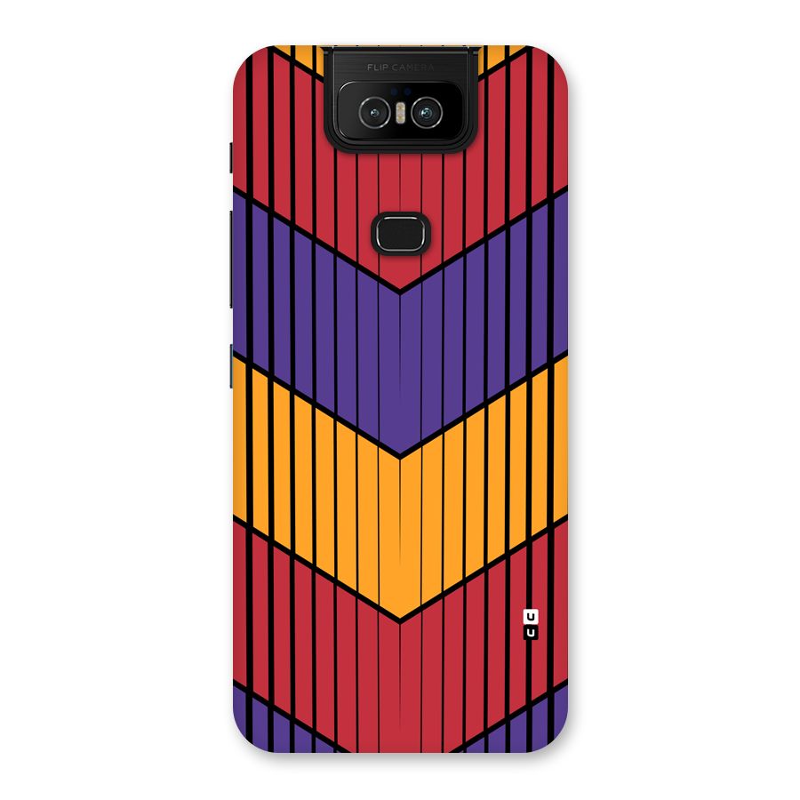 Angular Stripes Back Case for Zenfone 6z
