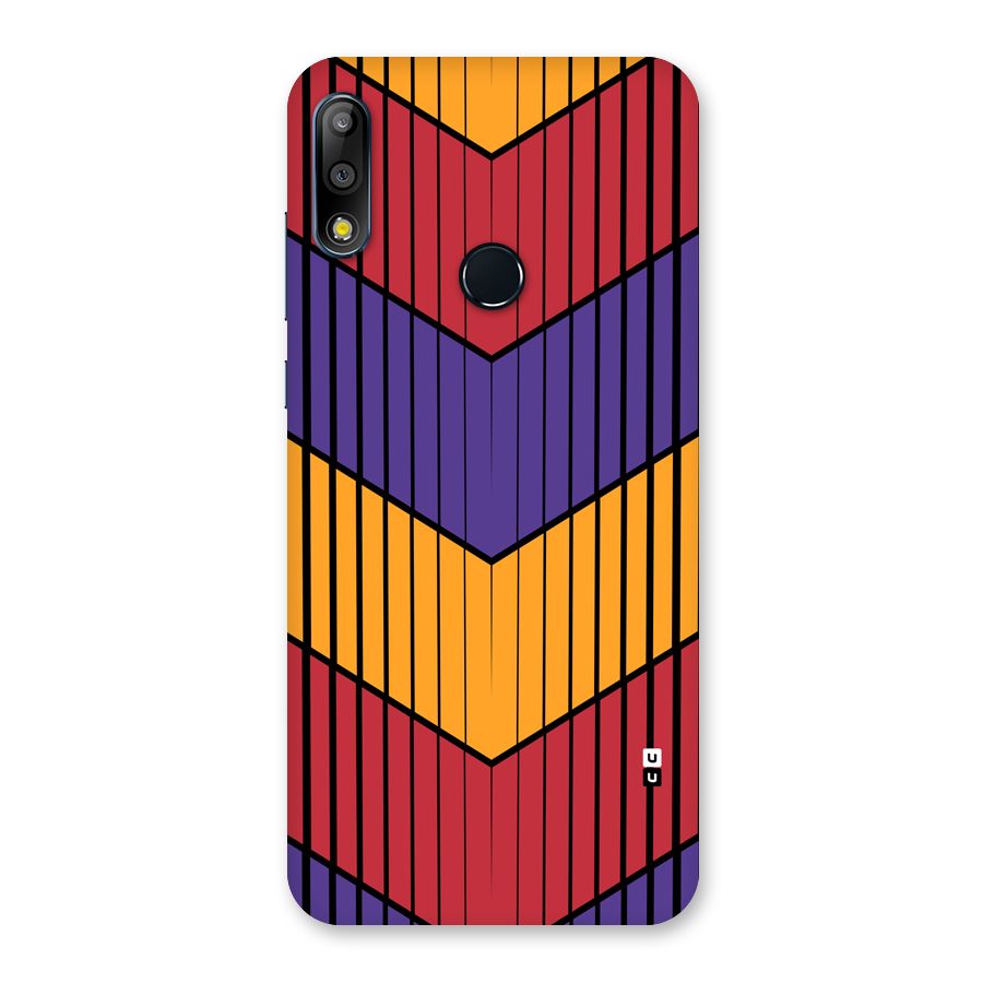 Angular Stripes Back Case for Zenfone Max Pro M2