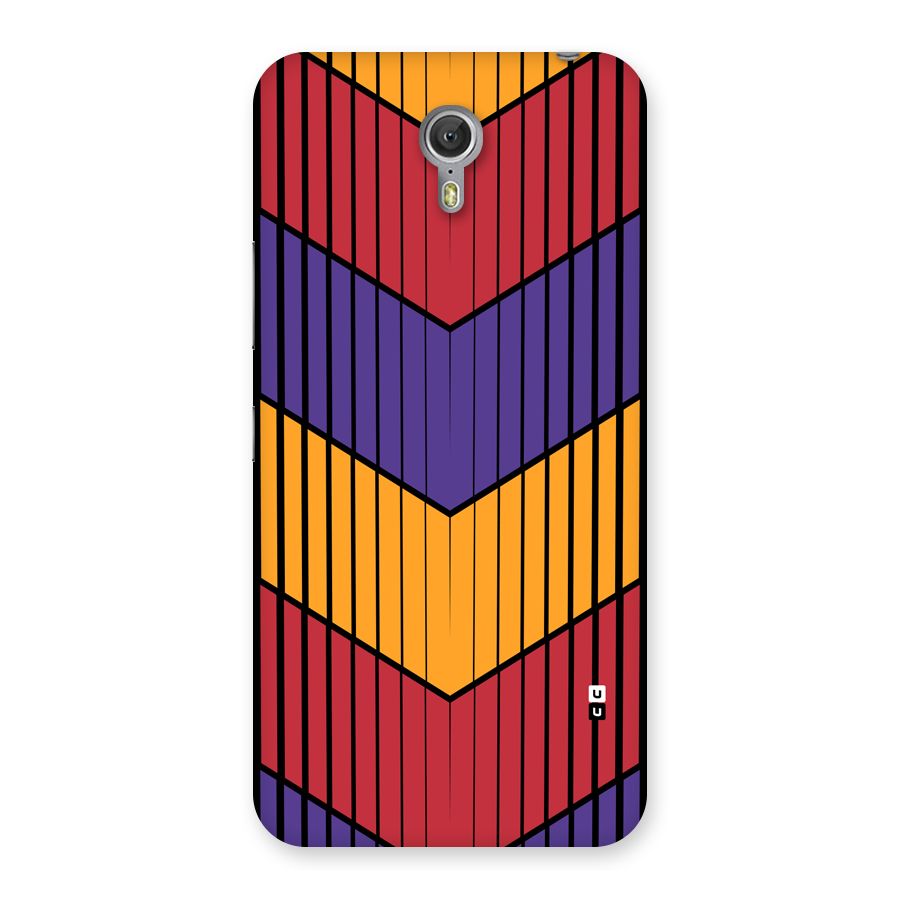 Angular Stripes Back Case for Zuk Z1