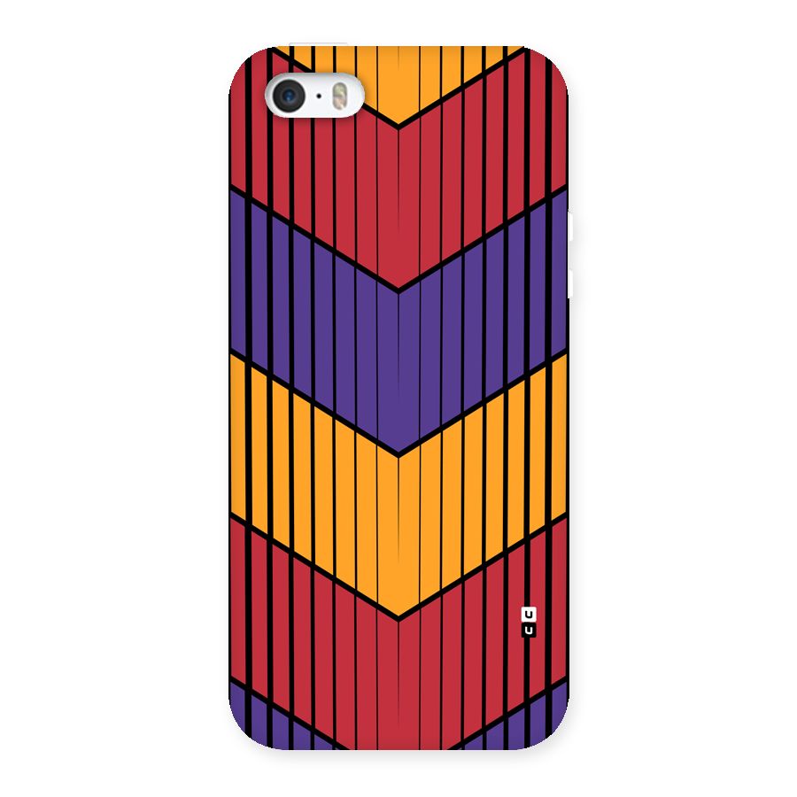 Angular Stripes Back Case for iPhone 5 5s