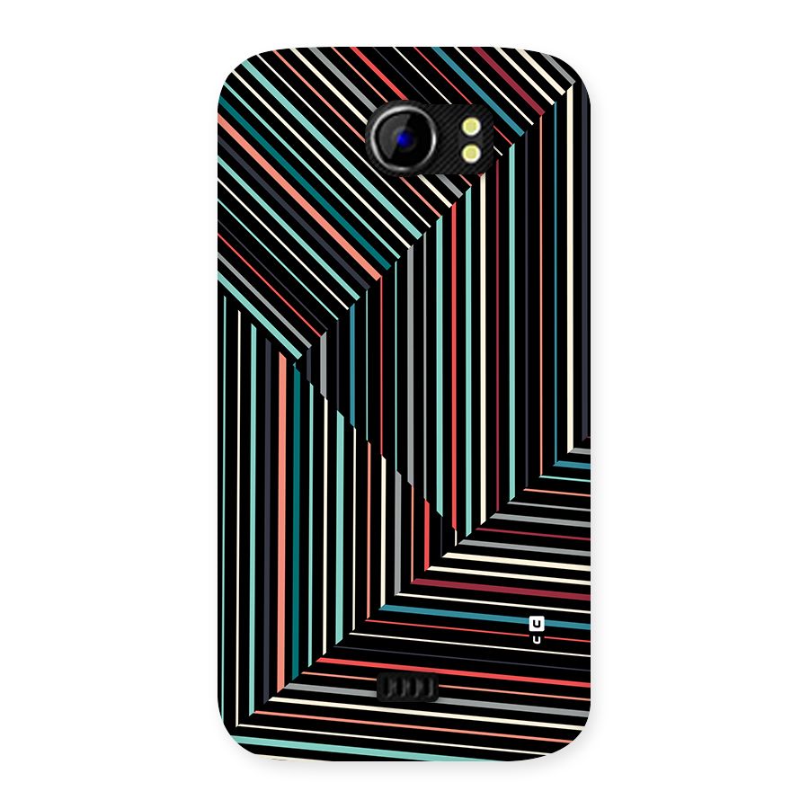 Angulars Stripes Back Case for Canvas 2 A110