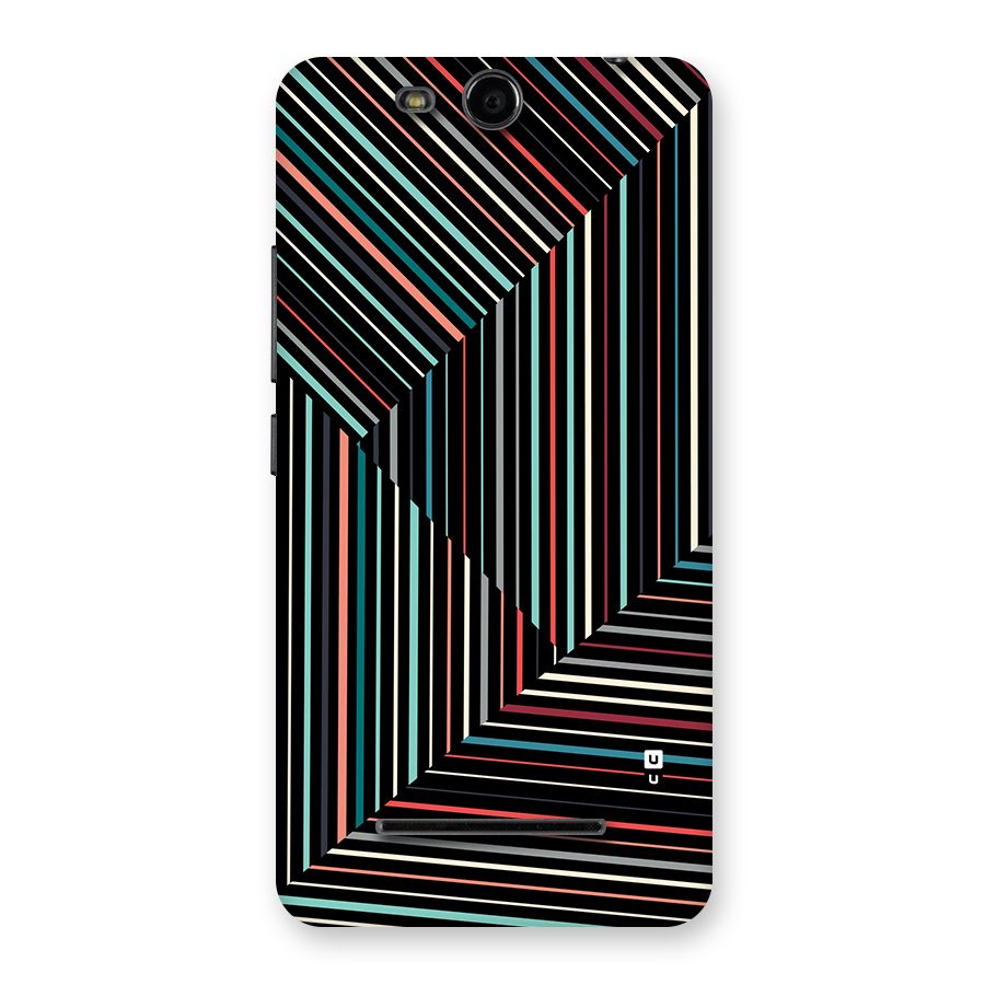 Angulars Stripes Back Case for Canvas Juice 3 Q392