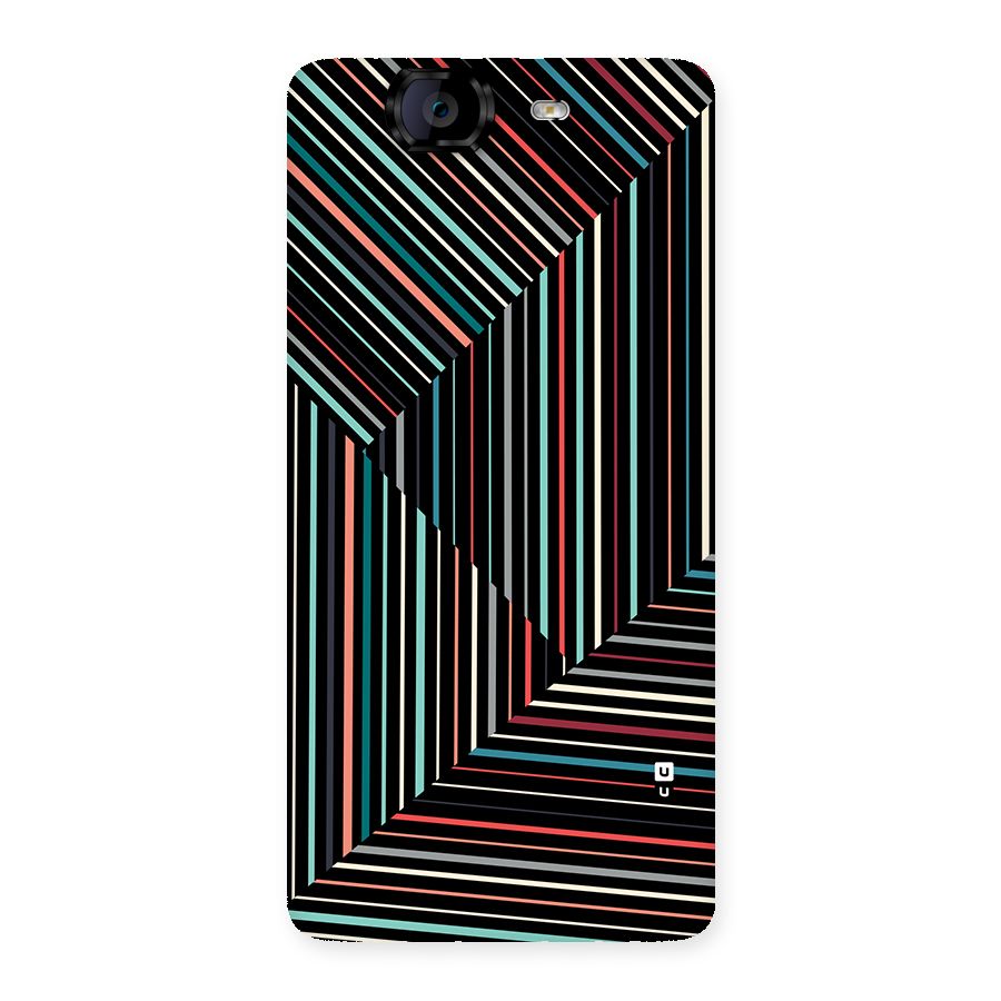 Angulars Stripes Back Case for Canvas Knight A350