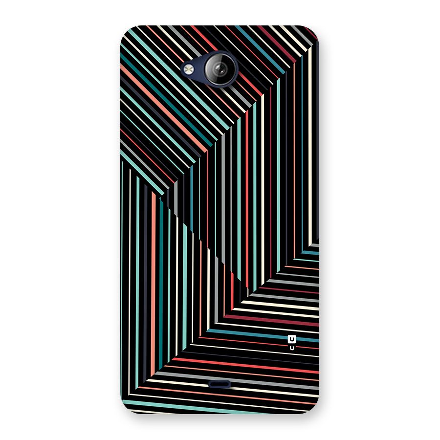 Angulars Stripes Back Case for Canvas Play Q355