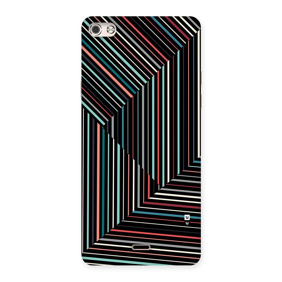 Angulars Stripes Back Case for Canvas Silver 5