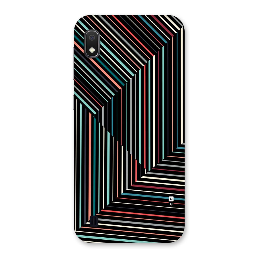Angulars Stripes Back Case for Galaxy A10