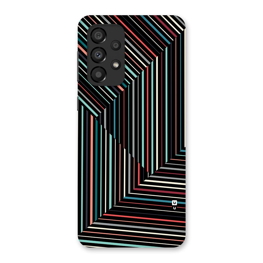 Angulars Stripes Back Case for Galaxy A33 5G