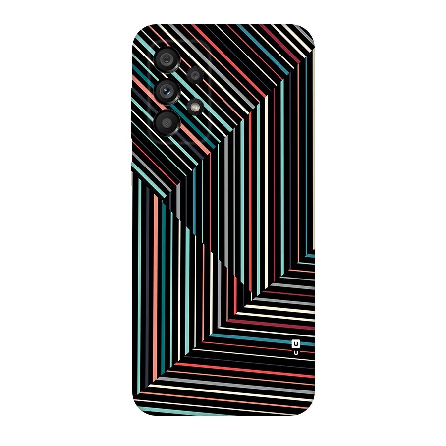Angulars Stripes Back Case for Galaxy A73 5G
