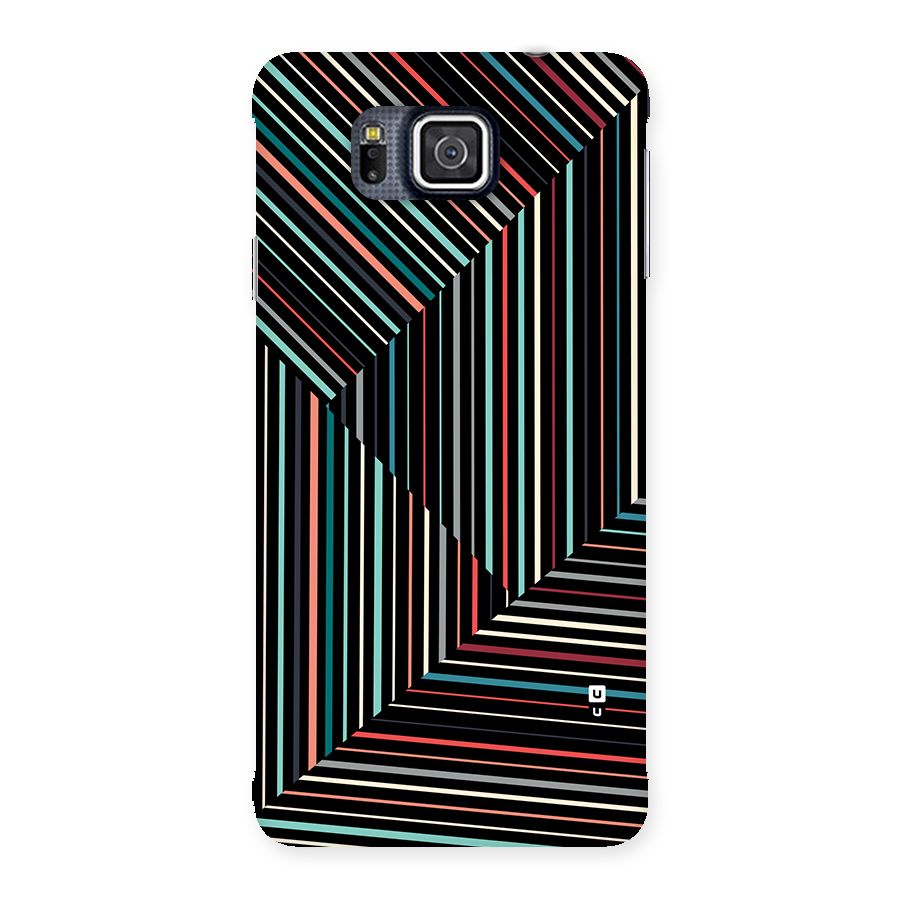 Angulars Stripes Back Case for Galaxy Alpha