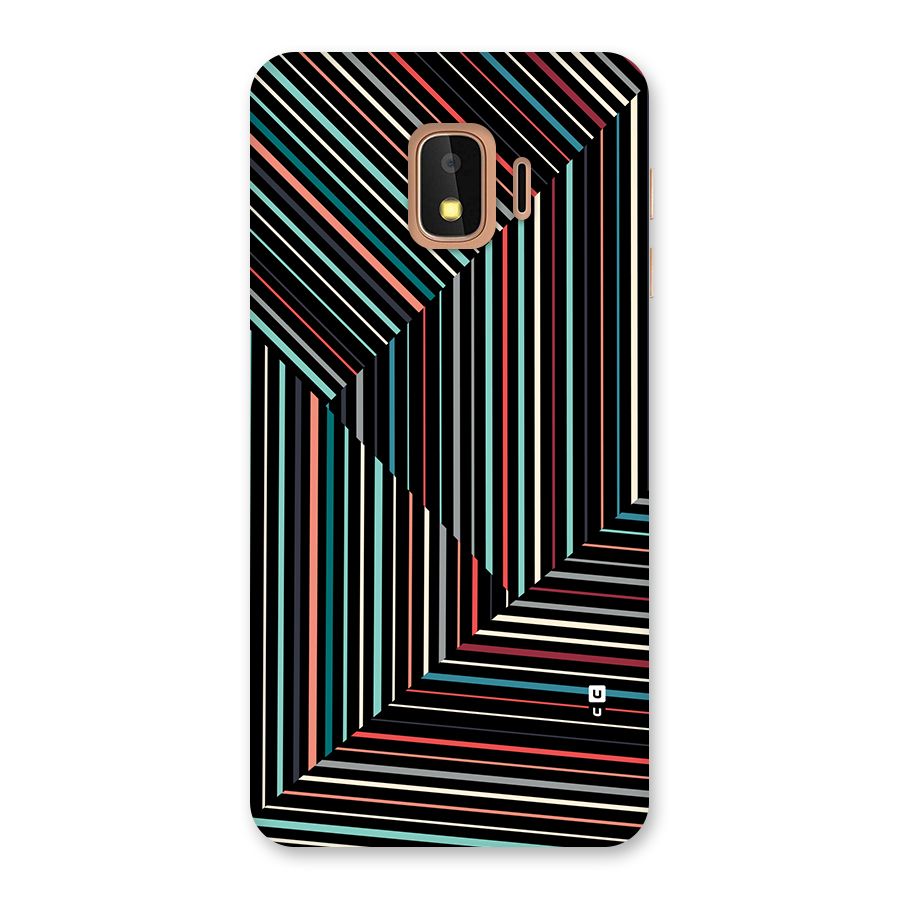 Angulars Stripes Back Case for Galaxy J2 Core