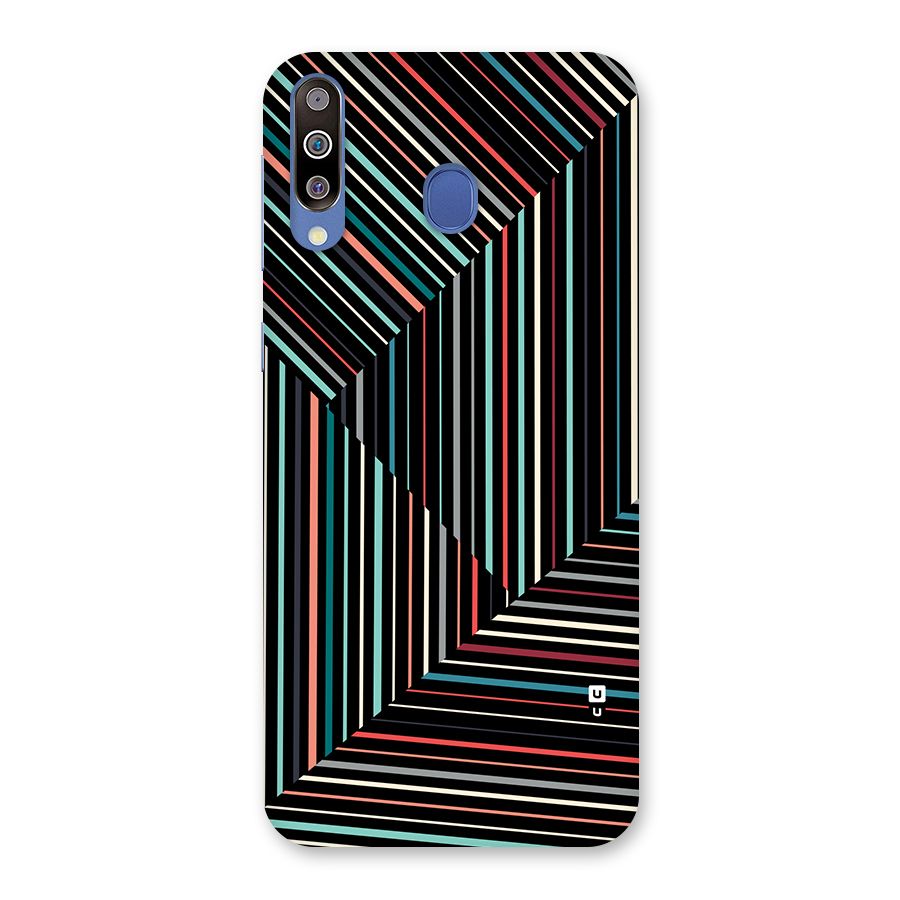 Angulars Stripes Back Case for Galaxy M30