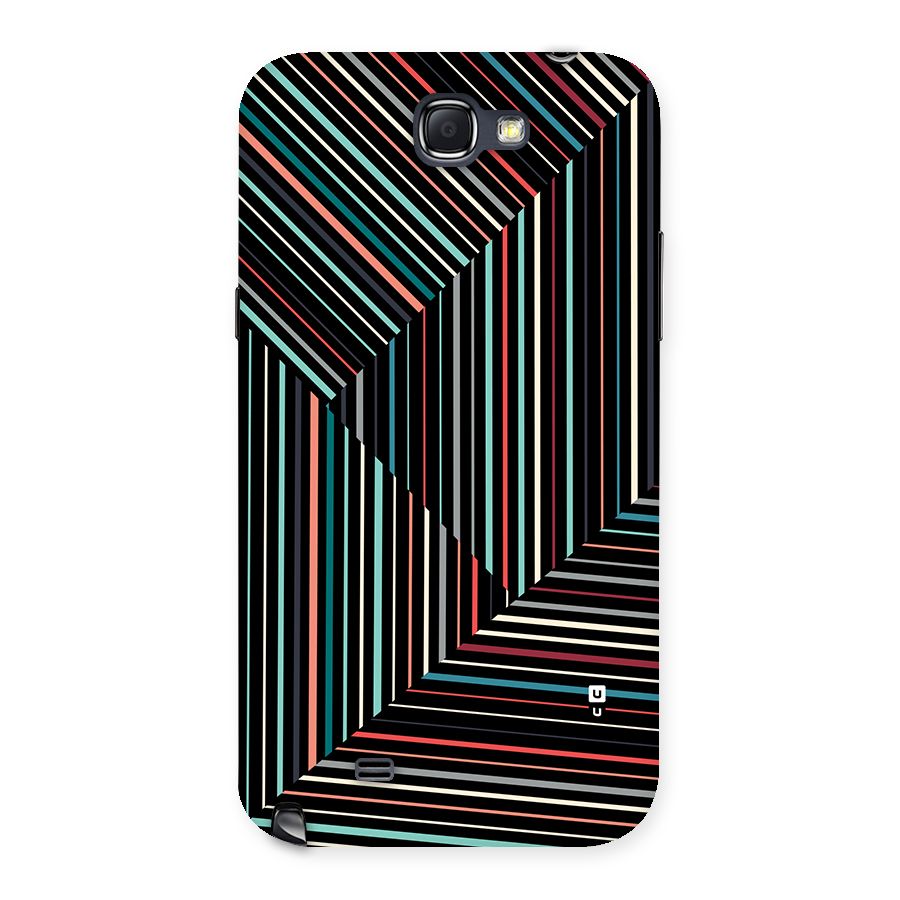 Angulars Stripes Back Case for Galaxy Note 2