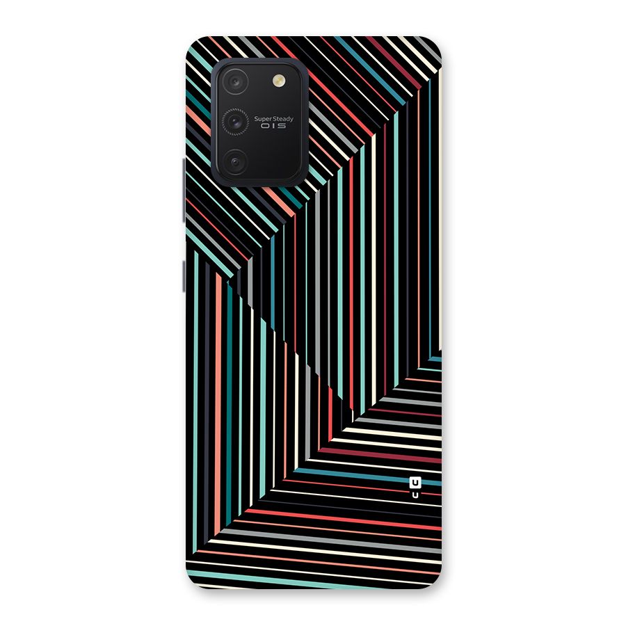 Angulars Stripes Back Case for Galaxy S10 Lite